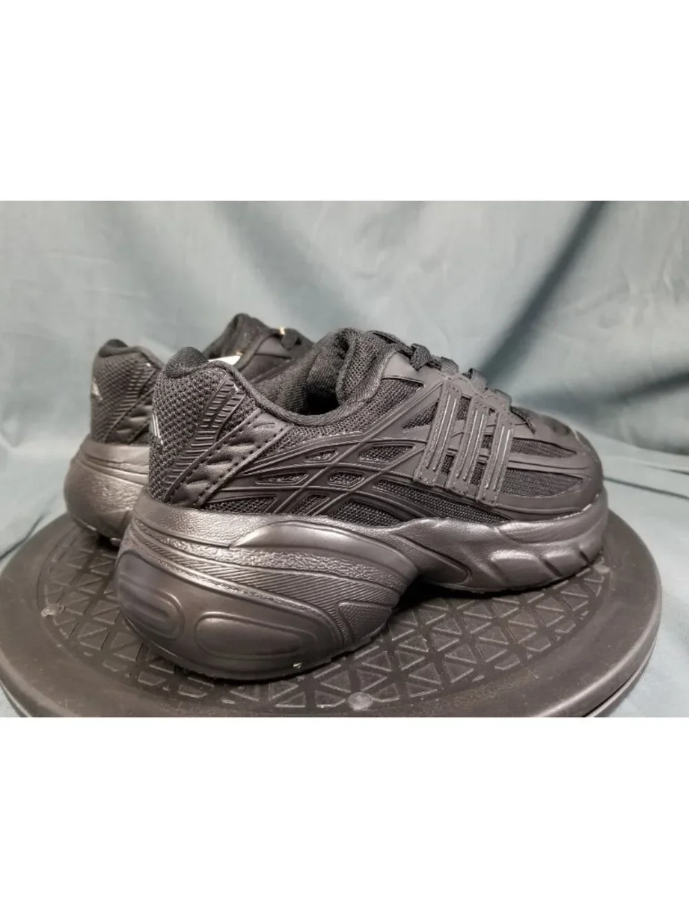 Adidas Adistar XLG 2.0 EL C (PS) Sneakers Mesh Black Kids Size 1 NEW NO BOX!